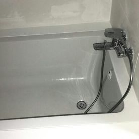 JIJ Solid Surface bañera moderna